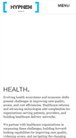 Mobile Screenshot of hyphengroup.net